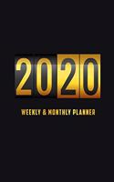 2020 Planner Weekly and Monthly - 12 Months, Free Note and Vision Board Jan 1, 2020 to Dec 31