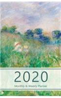2020 Monthly & Weekly Planner