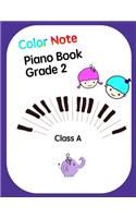 Color Note Piano Book Grade2 Class A
