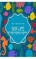 Sea Life Scuba Diving Journal
