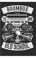 Old School Hip Hop: notebook a5 notebook a5 lined notebook a5 softcover notebook a5 lined notebook