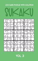 200 Hard Puzzle With Solution Sukaku Vol 3