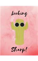 Cactus Looking Sharp Notebook