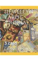 LLewellyn Tarot Journal: 3 card