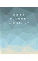 2019 Planner Monthly: 12 Month January 2019 to December 2019 for to Do List Calendar Schedule Organizer and Soclal Media Passwords and Journal Notebook with Inspirational(8 Graphics)