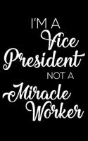 I'm A Vice President Not A Miracle Worker