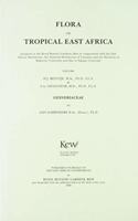 Flora of Tropical East Africa: Gesneriaceae
