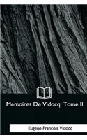 Memoires De Vidocq