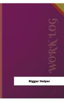 Rigger Helper Work Log: Work Journal, Work Diary, Log - 126 pages, 6 x 9 inches(Orange Logs/Work Log)