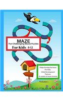 Maze Fun Challenging Mazes Puzzles For Kids 8-12 Volume 1: Word Games 50 Maze Puzzles Easy An Amazing Maze Activity Book for Kids