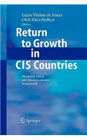 Return to Growth in Cis Countries