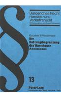 Die Haftungsbegrenzung des Warschauer Abkommens