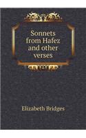 Sonnets from Hafez and Other Verses