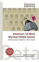 America's 10 Most Wanted (Video Game): (English)