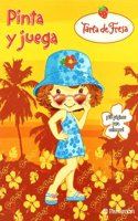 Libreta Pinta y Juega (Tarta de fresa) (Spanish Edition)