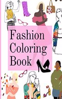 Fashion Coloring Book : Fun Coloring Pages For Kids With Beautiful Fashion Style & Cute Designs