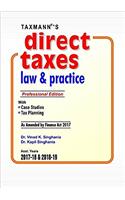 Direct Taxes Law & Practice (Professional Edition)