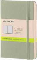 Moleskine Willow Green Pocket Plain Notebook Hard