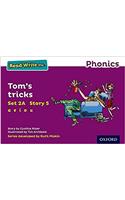 Read Write Inc. Phonics: Tom's tricks (Purple Set 2A Storybook 5)