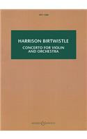Concerto for Violin and Orchestra: Study Score