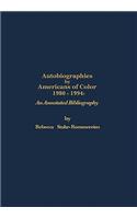Autobiographies by Americans of Color