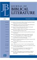 Journal of Biblical Literature 135.4 (2016)