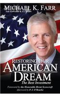 Restoring Our American Dream