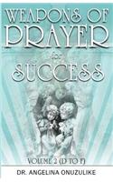 Weapons of Prayer for Success