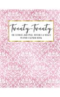 Twenty - Twenty The Ultimate 2020 Pixel Monthly & Weekly Planner Calendar Book: Pink Gothic Agenda Logbook - Academic Business - Journal - Color Code - Notes - Schedule - Organizer - 8.5 x 11" Large - December 2019 - December 20