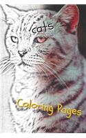 Cats: Beautiful Coloring Pages with Cats, Drawings, for Adults and for Girls