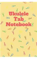 Ukulele Tab Notebook: Ukulele Tab Notebook design with softcover lined Ukulele Tab notebook / journal ideal for music composition by musicians, students, teachers, 120 pa