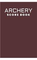 Archery Score Book