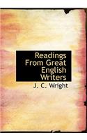 Readings from Great English Writers