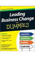 Leading Business Change For Dummies