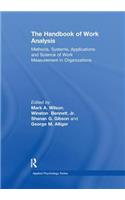 The Handbook of Work Analysis