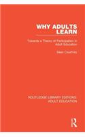 Why Adults Learn: Towards a Theory of Participation in Adult Education(Routledge Library Editions: Adult Education)