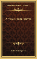 A Voice From Heaven