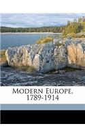 Modern Europe, 1789-1914