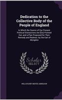 Dedication to the Collective Body of the People of England