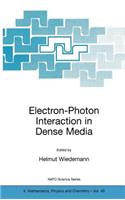 Electron-Photon Interaction in Dense Media