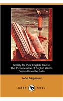 Society for Pure English Tract 4