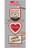 Book Nerd 3-Patch Assortment
