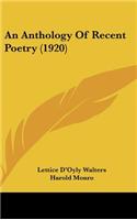 Anthology Of Recent Poetry (1920)