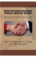 Job Interviewing From Both Sides