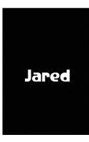 Jared - Black Notebook / Journal / Extended Lined Pages / Soft Matte Cover
