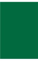 Journal Cadmium Green Color Simple Plain Green