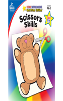 Scissors Skills, Grades Pk - 1: Gold Star Edition Volume 17(Home Workbooks)