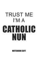Catholic nun Notebook