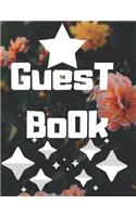 Guest Book floral