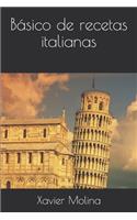 Básico de recetas italianas